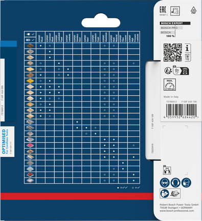 Bosch EXPERT alumiiniumist akuga ringsae tera pakend.